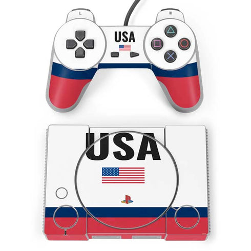 USA American Flag PlayStation Classic Bundle Skin